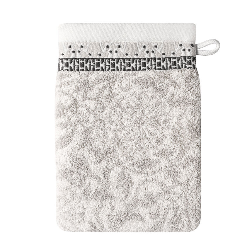 Gant de toilette Charme Armoise 15x22 100% coton, , hi-res image number 0