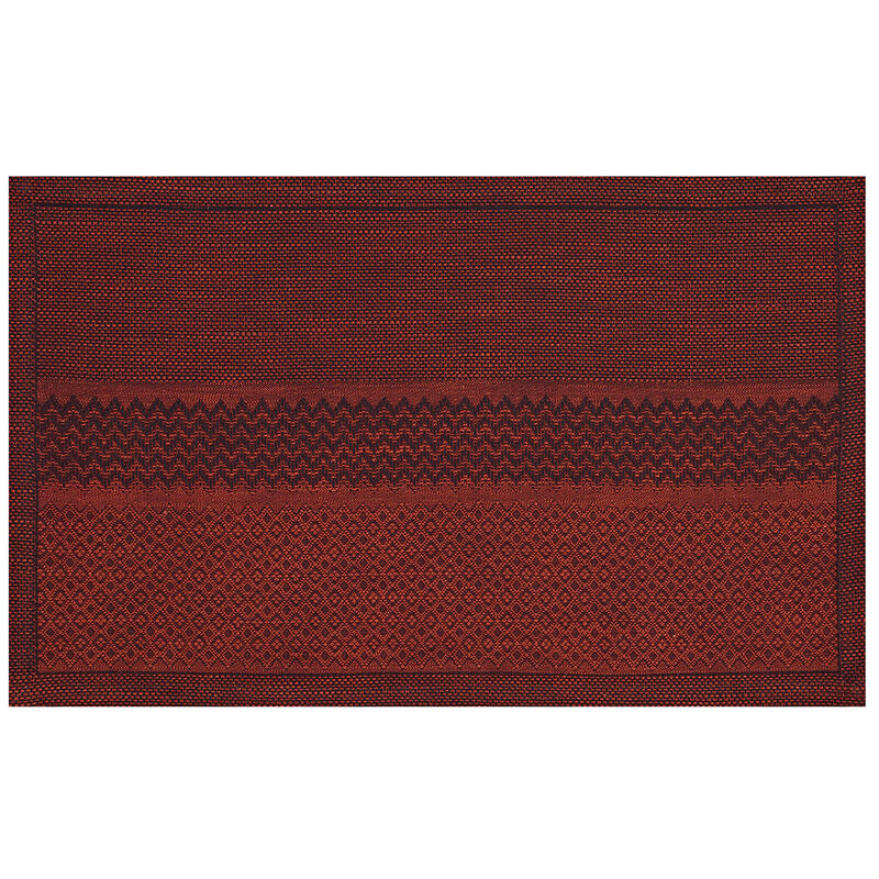Serviette de table Slow Life Goji 50x30 89% coton / 11% lin, , hi-res image number 0
