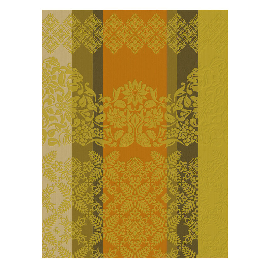 Torchon Mumbai Safran 60x80 100% coton, , hi-res image number 1