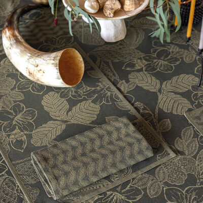Set de table enduit Sulawesi Fleurs Coton