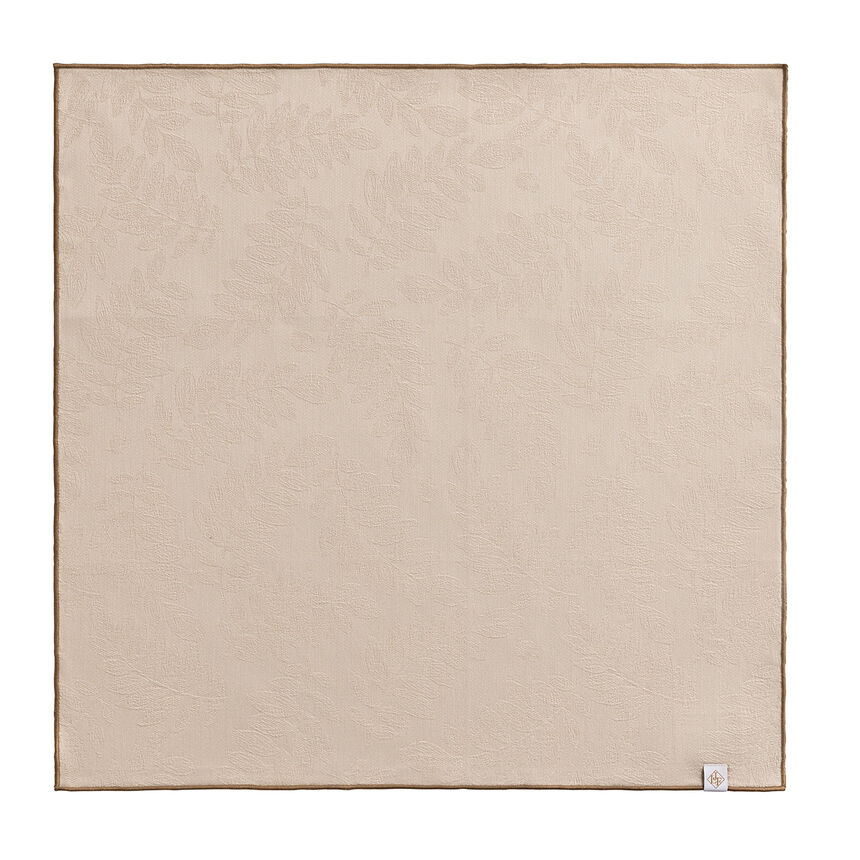 Serviette de table Vegetal mood avec surjet bourdon Cajou 50x50 100% coton, longues fibres, , hi-res image number 1