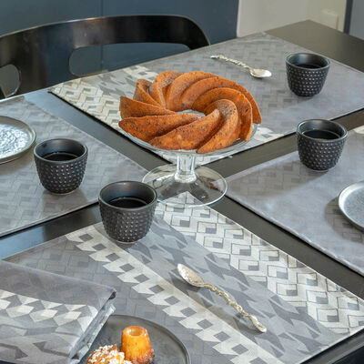 Set de table Caract&egrave;re Coton enduit