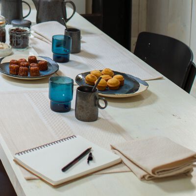 Serviette de table Slow Life Coton