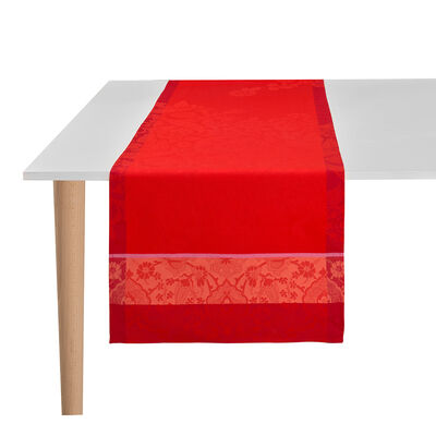 Chemin de table Voyage Iconique Coquelicot 50x150 100% coton