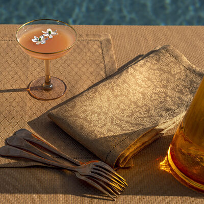 Set de table Portofino Géo Terra 50x36 100% lin