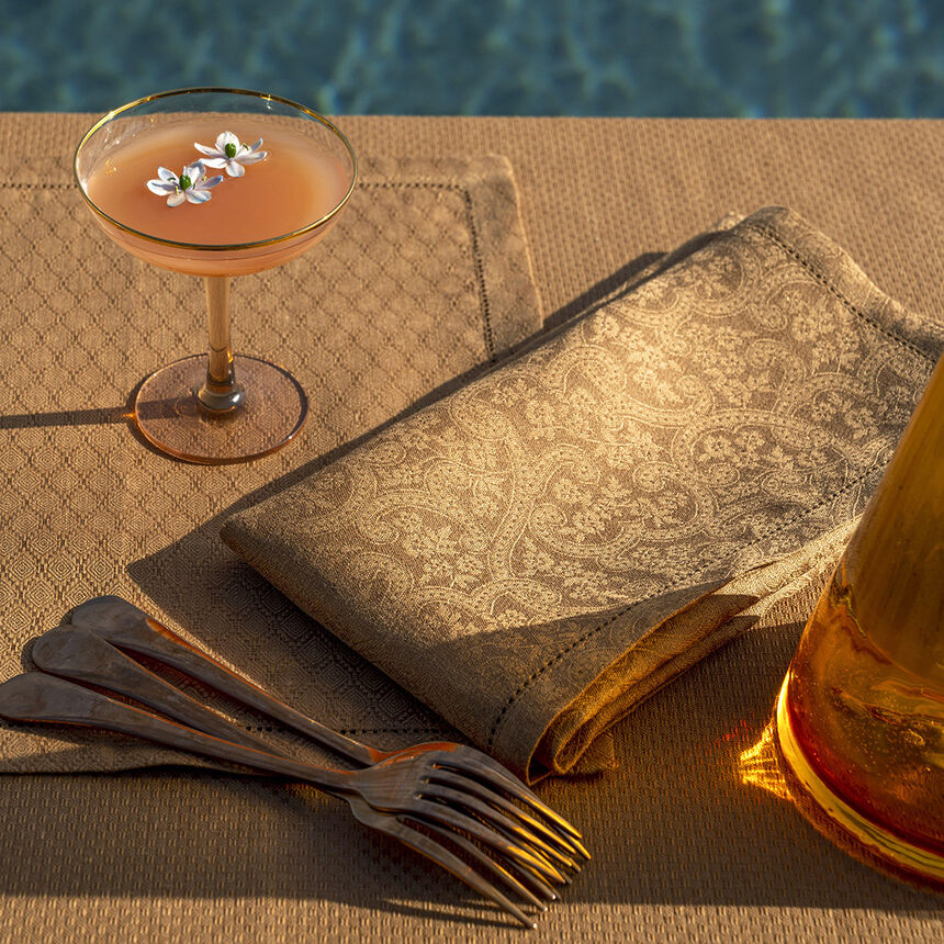 Set de table Portofino G&eacute;o Terra 50x36 100% lin, , hi-res image number 0