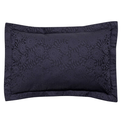Taie décorative  Flora Encre 30X41 100% coton,  Taie décorative  Flora Encre 30X41 100% coton