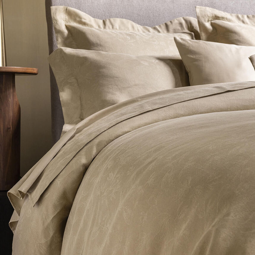 Taie d'oreiller Arabesque Sepia 50X75 50% coton - 50% lin, , hi-res image number 2