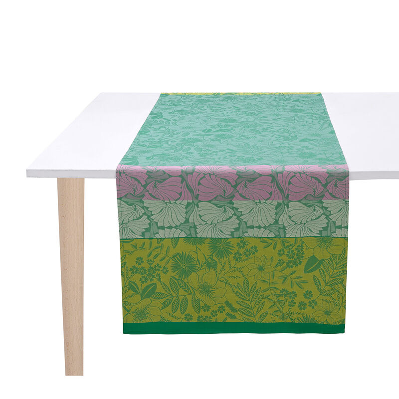 Chemin de table Cottage Jardin 50x150 100% coton, , hi-res image number 0