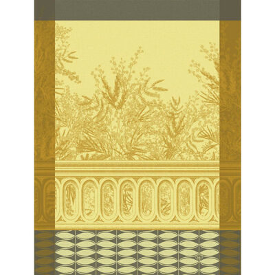 Torchon Riviera mimosa Coton