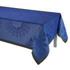 Nappe Jardin d'orient Majorelle 150x260 100% lin, , hi-res image number 2
