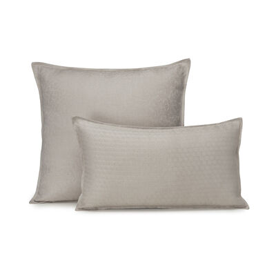 Housse de coussin Portofino G&eacute;o Sabbia 50x30 100% lin