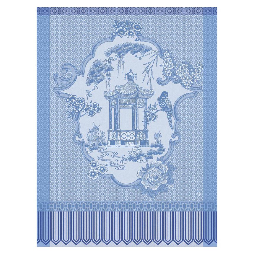 Torchon Promenade Imp&eacute;riale Lapis 60x80 100% coton, longues fibres, , hi-res image number 0
