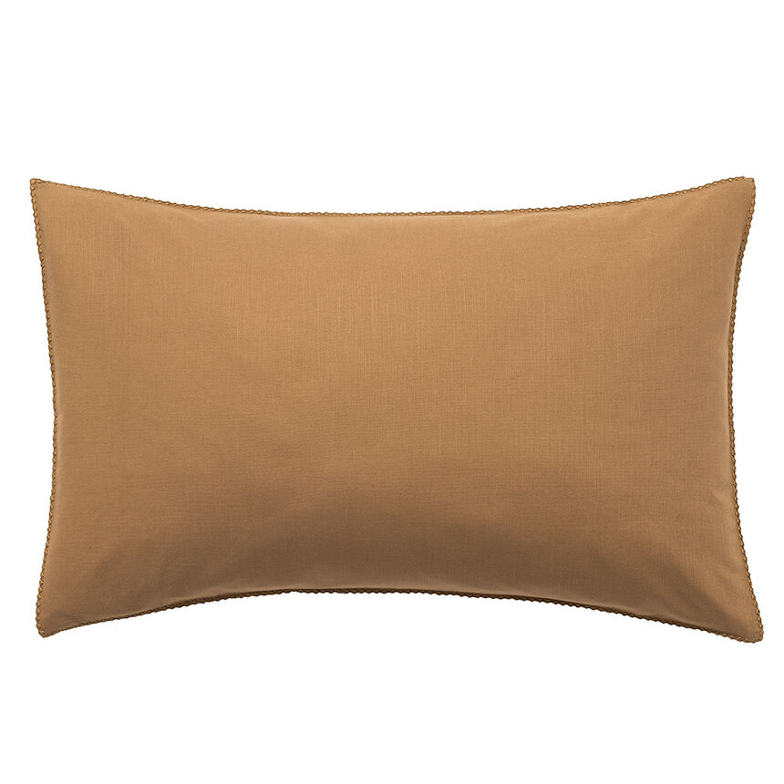 Taie d'oreiller Eclat Cannelle 50X75 100% coton, , hi-res image number 2