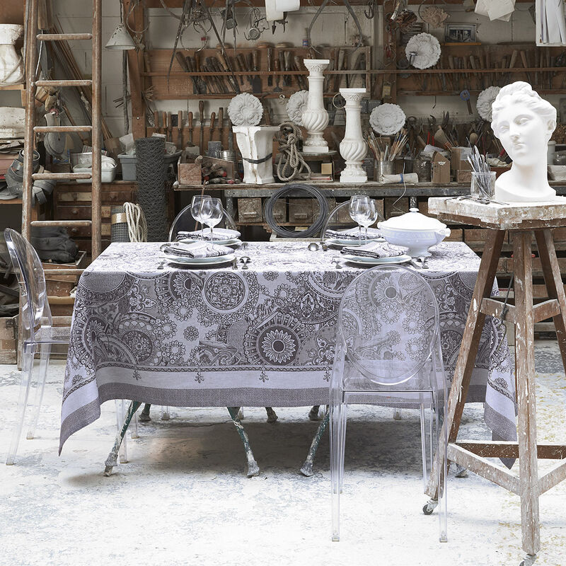 le jacquard français Nappe Porcelaine Coton