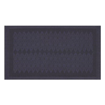 Set de table Club Satin Prusse 50x30 89% coton / 11% lin