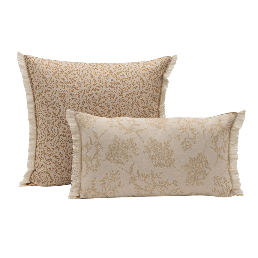 Housse de coussin Champ&ecirc;tre Brindilles 50x50 100% coton, , hi-res image number 1