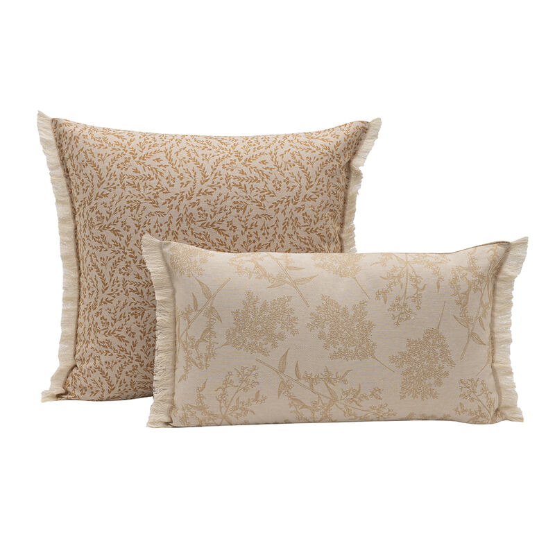 Housse de coussin Champêtre Brindilles 50x50 100% coton, , hi-res image number 1