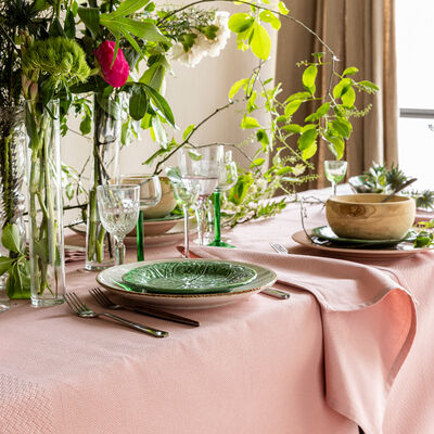 Serviette de table Slow Life re-use Coton, Polyester rec