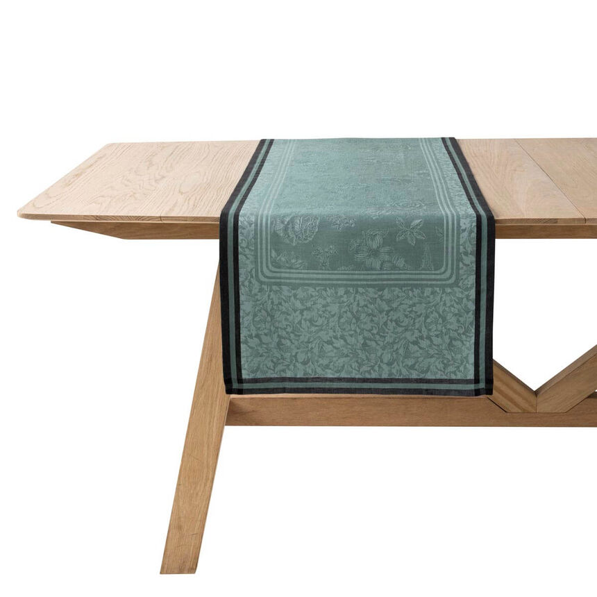 Chemin de table Romance Tendresse 50x150 100% lin, , hi-res image number 0