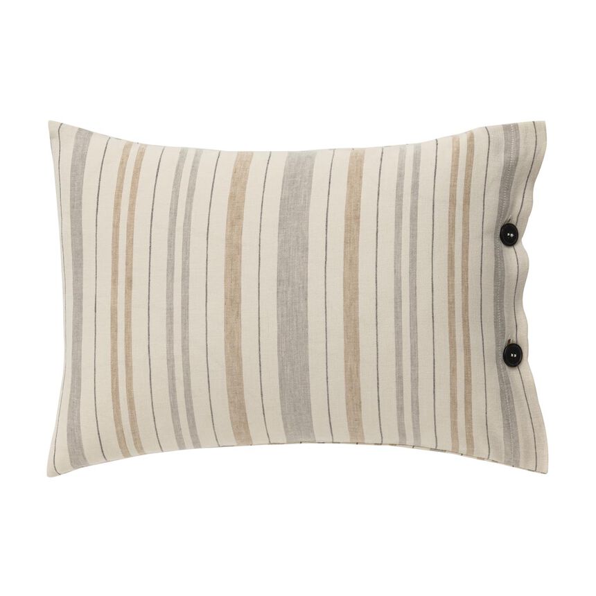 Taie d&eacute;corative Dune Coton,Lin, , hi-res image number 1