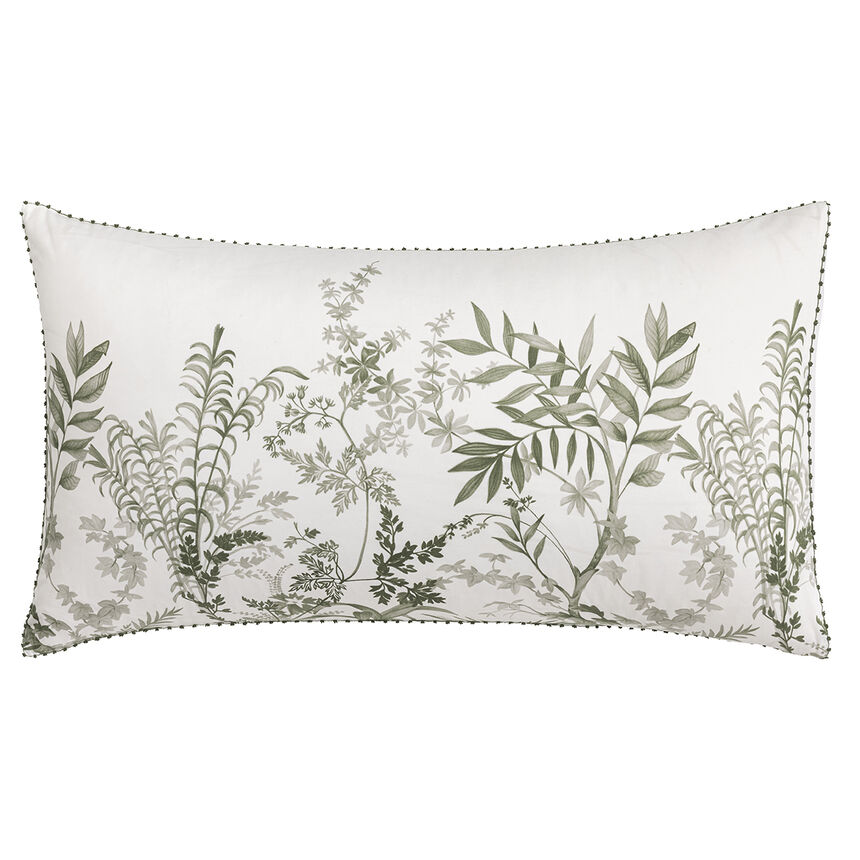 Taie d&eacute;corative  Jardin d'Eden Lierre 30X41 100% coton, , hi-res image number 2