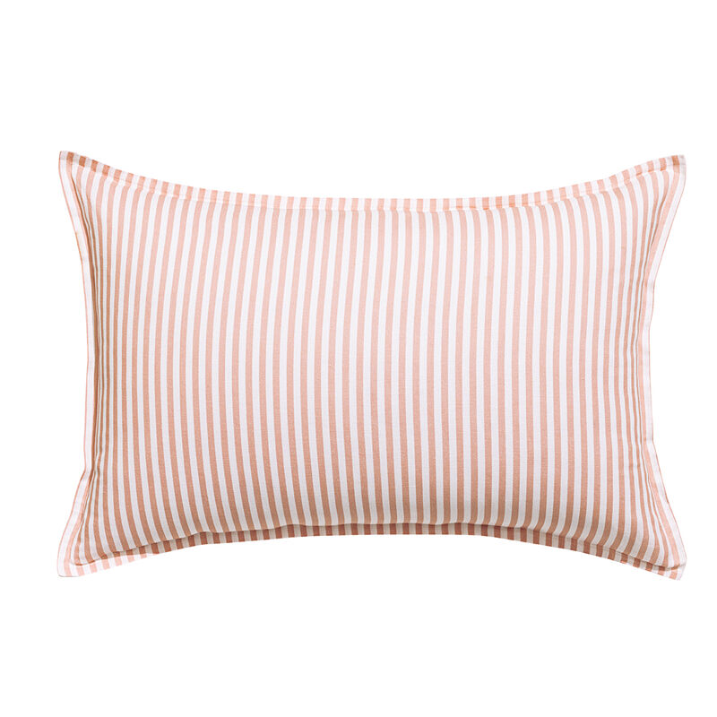 Taie d&eacute;corative  Nuances Blush 30X41 50% coton - 50% lin, , hi-res image number 0