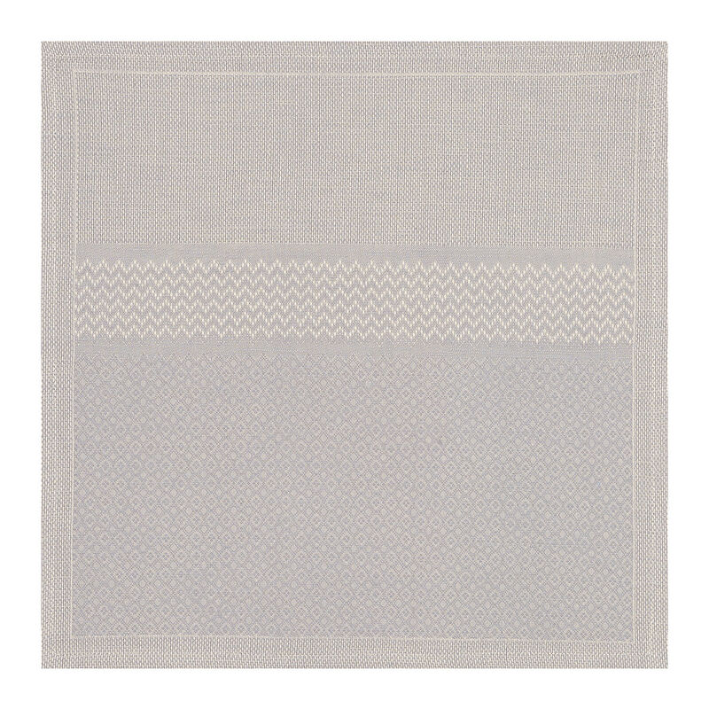 Serviette de table Slow Life Metal 47x47 89% coton / 11% lin, , hi-res image number 1