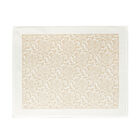 Tapis de bain Charme Crème 60x80 100% coton, , hi-res image number 0