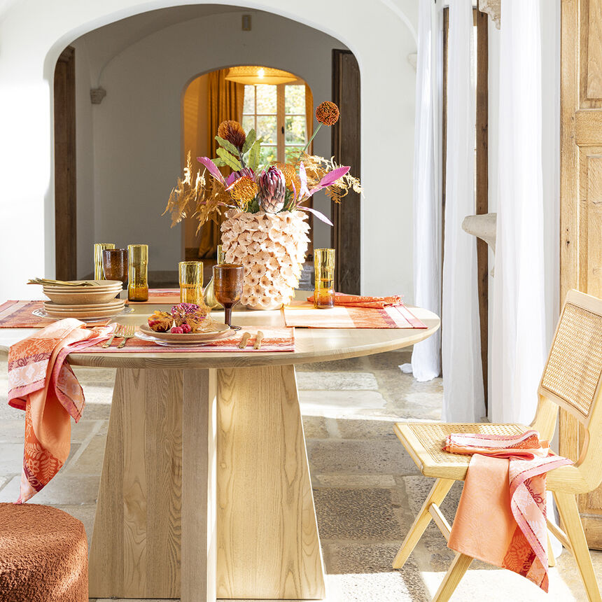 Set de table enduit Mumbai Enduit Marigold 50x36 100% coton, , hi-res image number 3