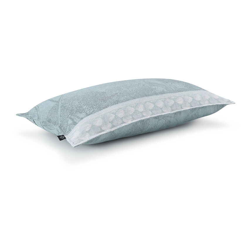 Housse de coussin Symphonie Baroque Fumee 48x27 100% lin, , hi-res image number 3