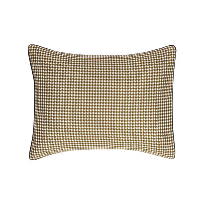 Taie d&eacute;corative Savile row Pied de poule Coton