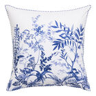 Taie d'oreiller Jardin d'eden  Indigo 50X75 100% coton, , hi-res image number 1