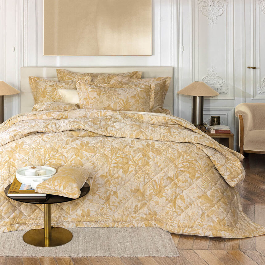 Couvre lit Bois Dormant Dor&eacute; 250x250 100% coton, , hi-res image number 2