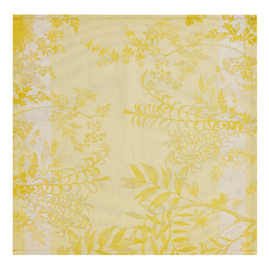Serviette de table Jardin d'Eden Pollen 58x58 100% coton, , hi-res image number 1