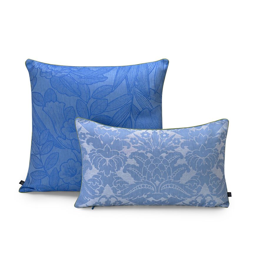 Housse de coussin Escapade Tropicale Perroquet 50x50 100% lin, , hi-res image number 0