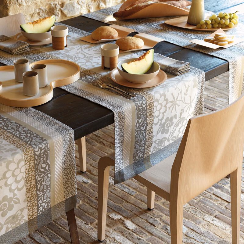 Chemin de table Provence Calisson 55x150 100% coton, , hi-res