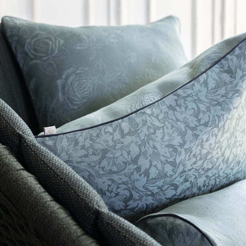 Housse de coussin Romance Tendresse 50x15 50% coton - 50% lin, , hi-res image number 0