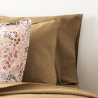 Taie d'oreiller Eclat Cannelle 50X75 100% coton, , hi-res image number 0