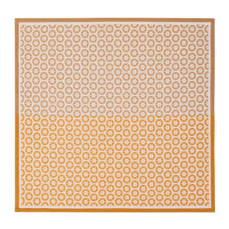 Serviette de table Wagara Gingembre 50x50 100% coton, , hi-res image number 0