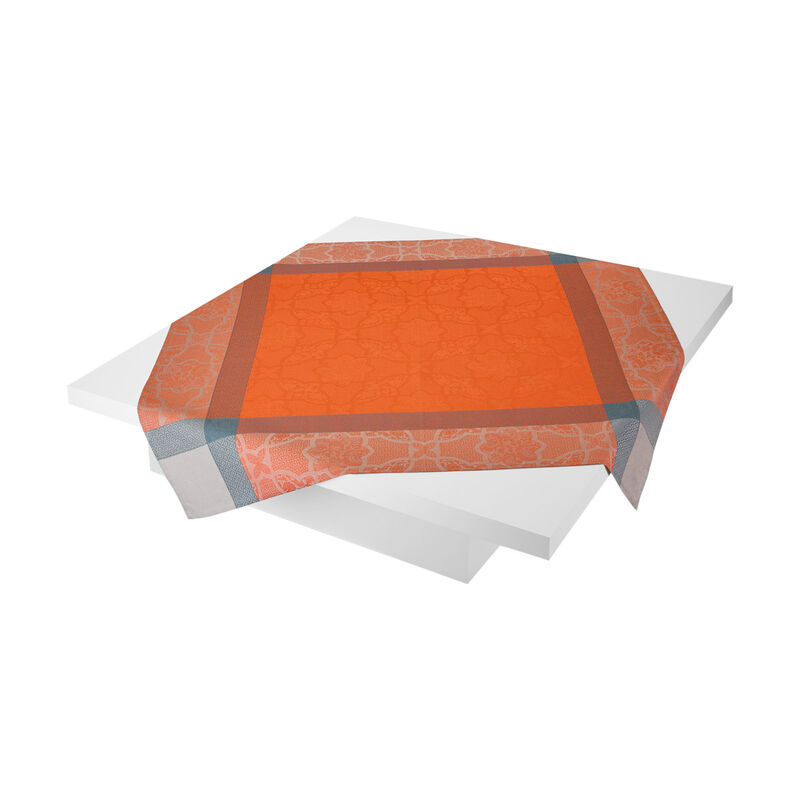 Nappe Pondichéry Épices 175x175 100% lin, , hi-res image number 2