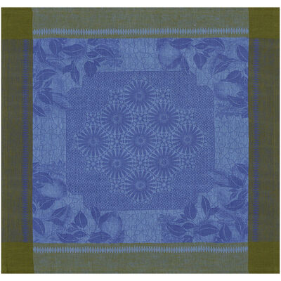 Serviette de table Jardin d'orient Majorelle 58x58 100% lin