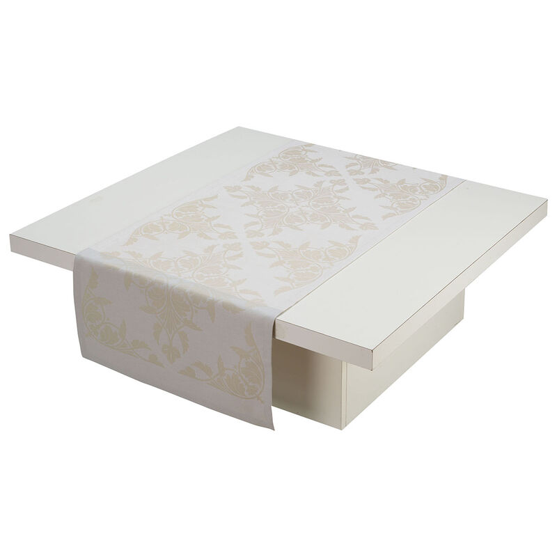 Chemin de table Syracuse Dolce 50x150 100% coton, , hi-res image number 0