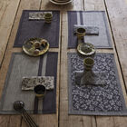 Set de table enduit Slow Life Maxi Carbone 50x36 89% coton / 11% lin, , hi-res image number 0