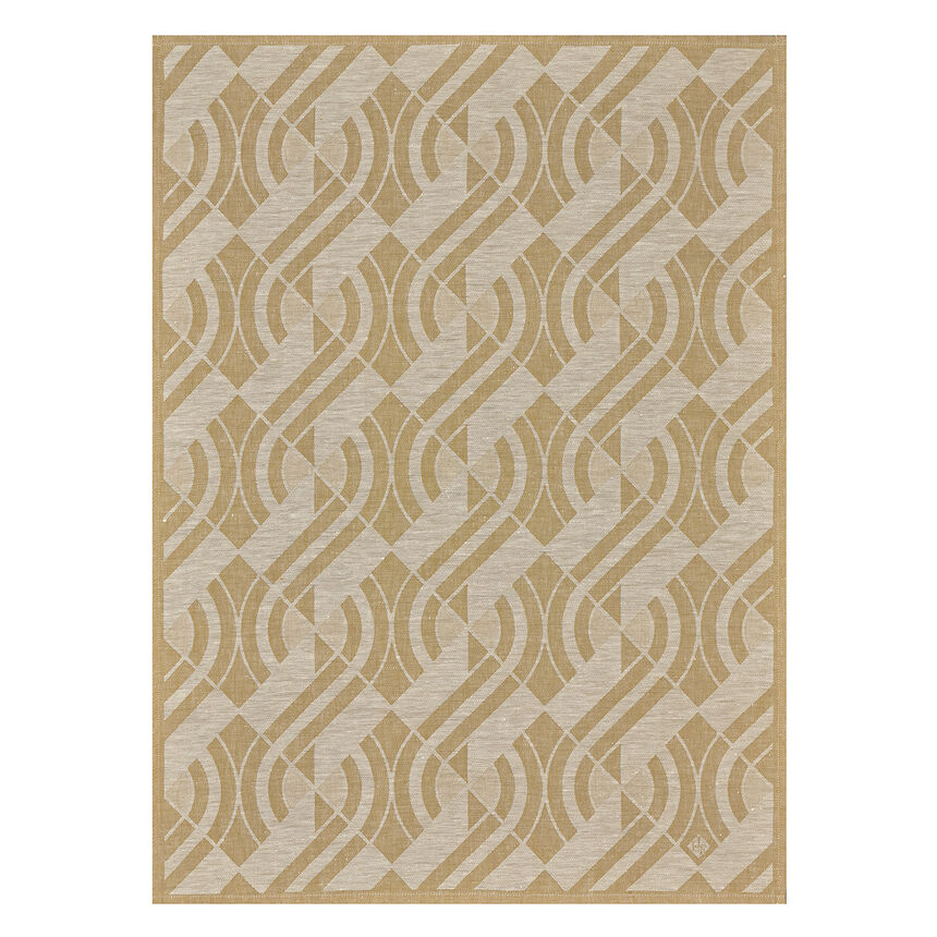 Torchon essuie-verres N&eacute;o Or 60x80 100% lin, , hi-res image number 1