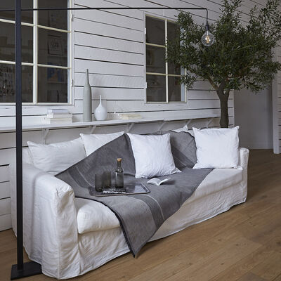 Nomade Slow Life Argile 110x180 89% coton / 11% lin