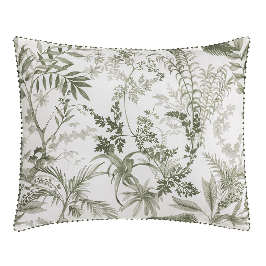 Taie d&eacute;corative  Jardin d'Eden Lierre 30X41 100% coton, , hi-res image number 1
