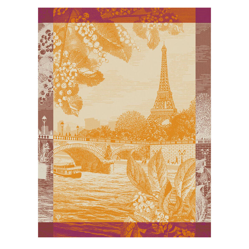 Torchon Paris sur seine Concorde 60x80 100% coton, , hi-res image number 0
