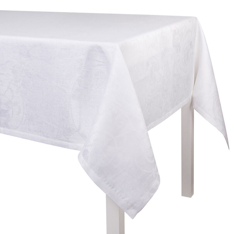 Nappe Tivoli Blanc Ø175 100% lin, , hi-res