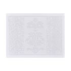 Set de table Siena Blanc Blanc 58x41 100% coton, , hi-res image number 1